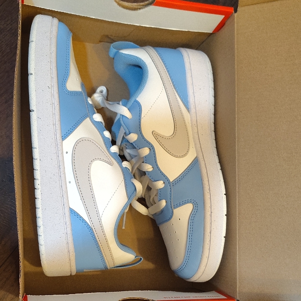 Nike Kids Sky Blue and White Sneakers